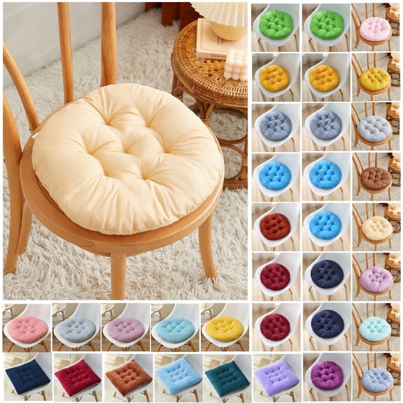Kyusrd Floor Pillows Cushions Round Chair Cushion Outdoor Seat Pads for Sitting Meditation Yoga Living Room Sofa Balcony Office(15.7In)