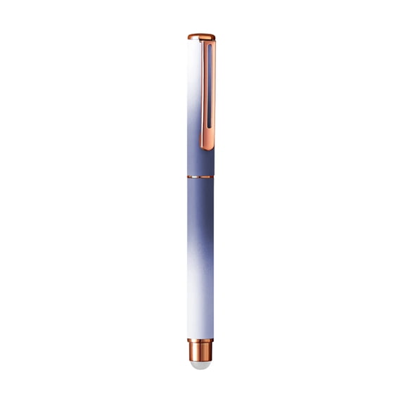 Kyusrd Gradient Thermal Erasable Pen,Exquisite Trendy Stylus Student Writing Pen With Refillable Ink