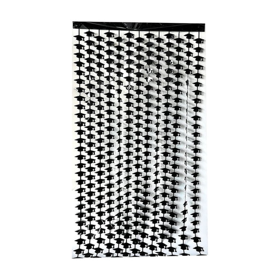 Kyusrd Graduation Decorations 2026 for Class Of 2026 Graduation Foil Fringe Curtains Party Streamer Supplies For Senior Grad Party Wall Door Decor For 2026 Graduation Decoration