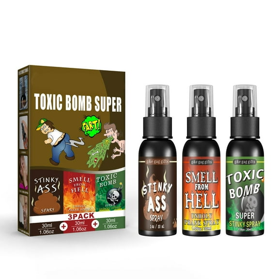 Kyusrd Halloween Decorations Deals 2025!Fart Spray,Fart Spray Extra Strong,30ml Potent Fart Spray,Stinky Fart Spray and Smell From Hell