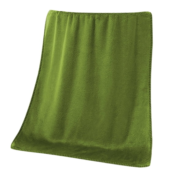 Kyusrd Hand Towels for Bathroom,Cotton Soft Absorbent Decorative Hand Towel for Face Spa Bath Gym Kitchen,Army Green,35x75cm