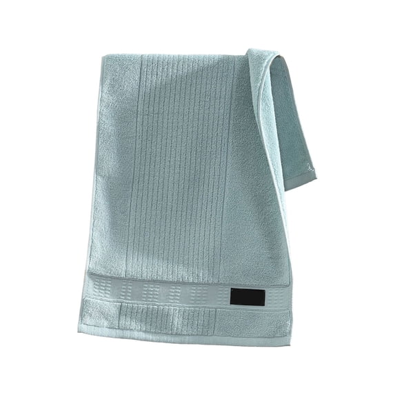 Kyusrd Hand Towels for Bathroom,Cotton Soft Absorbent Decorative Hand Towel for Face Spa Bath Gym Kitchen,Blue,33x75cm