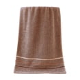 thumbnail image 1 of Kyusrd Hand Towels for Bathroom,Cotton Soft Absorbent Decorative Hand Towel for Face Spa Bath Gym Kitchen,Coffee,34x74cm, 1 of 6
