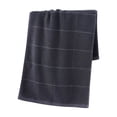 thumbnail image 1 of Kyusrd Hand Towels for Bathroom,Cotton Soft Absorbent Decorative Hand Towel for Face Spa Bath Gym Kitchen,Dark Gray,34x72cm, 1 of 6