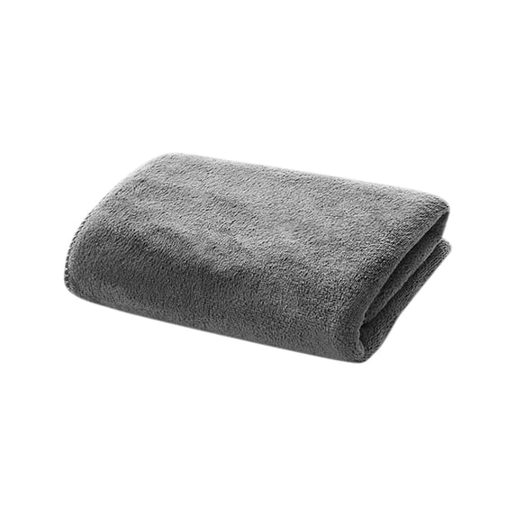 Kyusrd Hand Towels for Bathroom,Cotton Soft Absorbent Decorative Hand Towel for Face Spa Bath Gym Kitchen,Gray,30x70cm