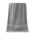thumbnail image 1 of Kyusrd Hand Towels for Bathroom,Cotton Soft Absorbent Decorative Hand Towel for Face Spa Bath Gym Kitchen,Gray,34x74cm, 1 of 6