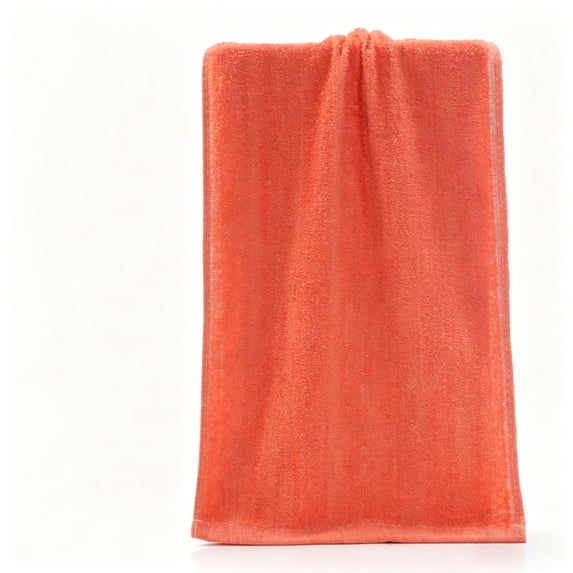 Kyusrd Hand Towels for Bathroom,Cotton Soft Absorbent Decorative Hand Towel for Face Spa Bath Gym Kitchen,Red,34x74cm