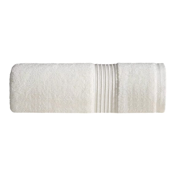 Kyusrd Hand Towels for Bathroom,Cotton Soft Absorbent Decorative Hand Towel for Face Spa Bath Gym Kitchen,White,35x75cm