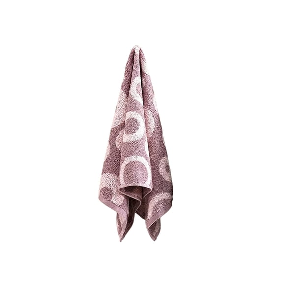 Kyusrd Hand Towels for Bathroom,Cotton Soft Absorbent Decorative Hand Towel for Face Spa Bath Gym Kitchen,Wine,34x72cm