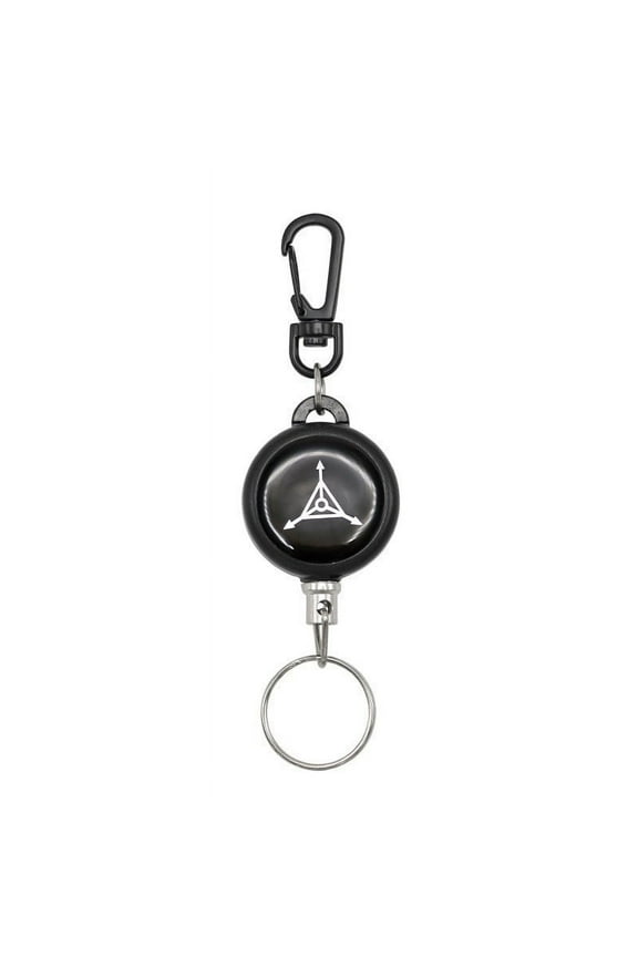 High Resilience Retractable Rope Key Ring Stop-loss Stop-theft Retractable Key Chain