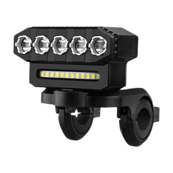 Kyusrd High and Low Beam Headlight USB Charging With Horn Riding Light