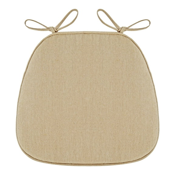 Kyusrd Home Summer Breathable Linen Sponge Cushion Dining Chair Cushion