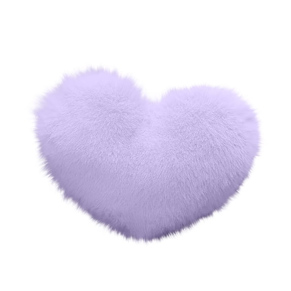 Kyusrd Hort Puffy Heart Shaped Decorative Pillows - Cute Soft Pillows As A Children's Living Room And Sofa