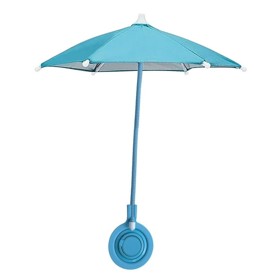 Kyusrd Magnetic Retractable Mobile Phone Umbrella Stand Umbrella Mini Sun Umbrella Sunscreen Umbrella