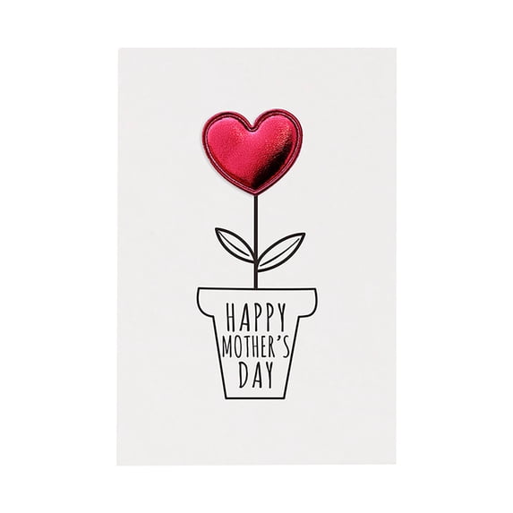 Kyusrd Mother's Day Gift for Women Girlfriend Greeting Card Blessing Greeting Card Paper Carved Flowers Festival Gift Large Bouquet Greeting Card Ornament