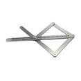 thumbnail image 1 of Kyusrd Multi-Angle Cornerer Stainless Steel Protractor Unglazed Corner Angle Finder, 1 of 9