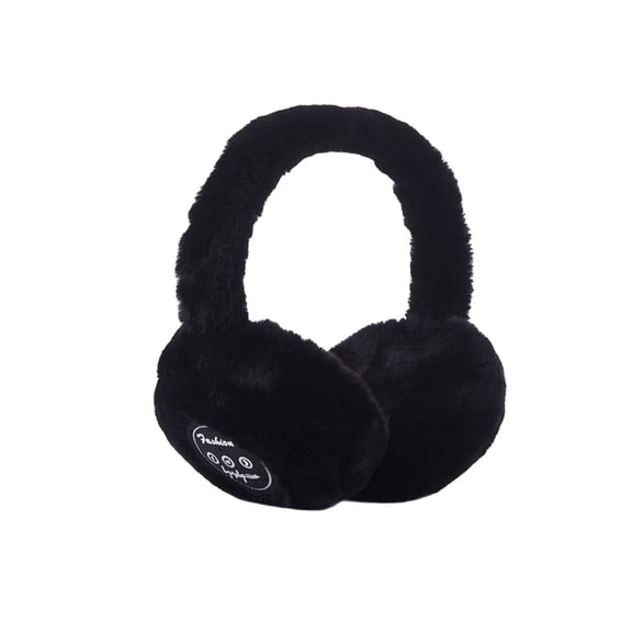 Kyusrd Multi-Functional Warm Bluetooth Earmuffs,Foldable Wireless Headset with Mic for Music Calls,Cozy Ear Warmers for Indoor Outdoor Sports Use