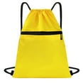 thumbnail image 1 of Kyusrd Multi Functional Waterproof Sports Drawstring Backpack - Oxfords Cloth Fitness Travel Storage Bag There's A Small Pocket, 1 of 6