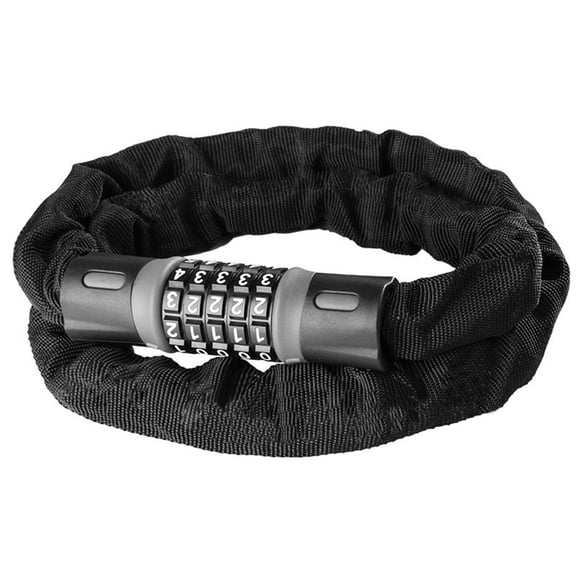 Kyusrd Multifunctional Lock Chain Lock Antitheft Password Lock Lock Vehicle Motorcycle Lock Password Chain Lock Five-digit Password Lock