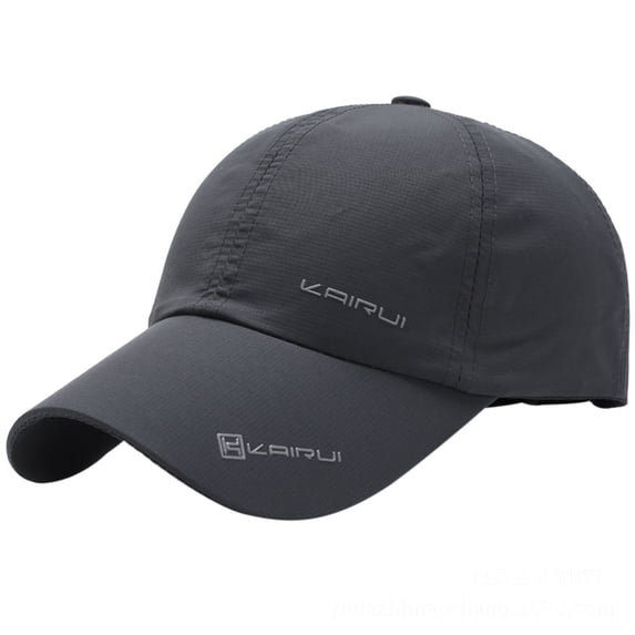 Kyusrd Outdoor Sport Running Baseball Mesh Hat Men-drying Summer Visor Cap