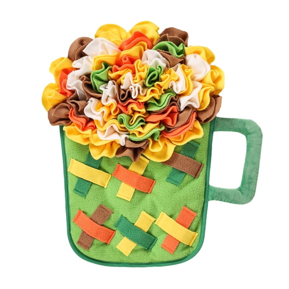 Kyusrd Pet Dog Sniffing Mat Large Puppy Toys Boredom Gods Hidden Food Consumption Energy Puzzle Decompression Slow Food Training