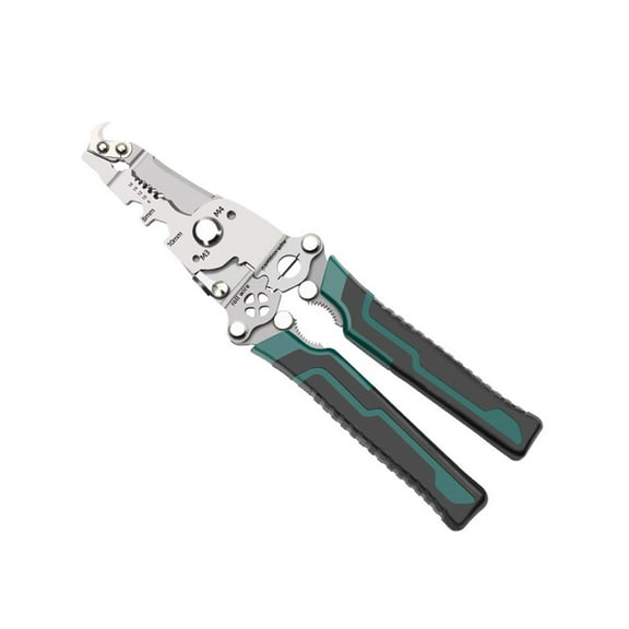 Kyusrd Practical Tools for Home Kitchen!Foldable Stripping Pliers Electrician Specific Cutting Pliers Multifunctional Peeling Pliers Handheld Multifunctional Splitting and Pressing