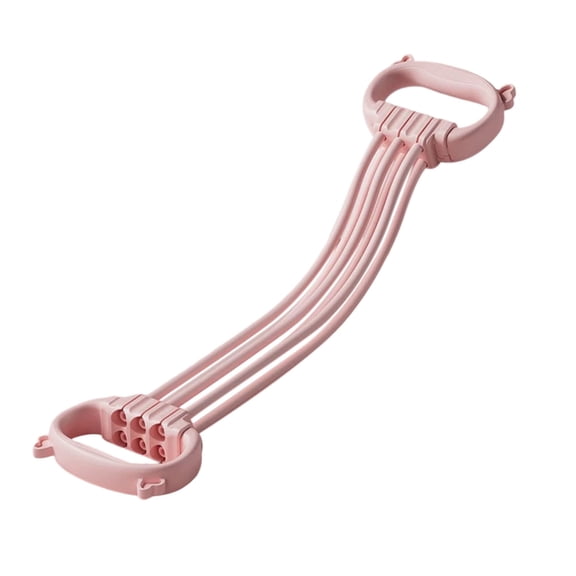 Kyusrd Resistance Fitness Pull Rope Workout Equipment Antislip Handle Tension Rope Elastic Bands for Home Gym Waist Abdomen Arm