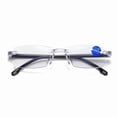 thumbnail image 1 of Kyusrd Retro Anti-Blue Light Reading Glasses with Zoom,Unisex, 1 of 5