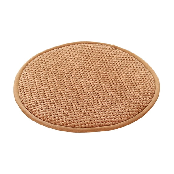 Kyusrd Round Seat Cushions for Kitchen Dining Chairs,Indoor Outdoor Cotton Chair Cushion,Soft Comfort Pillows Cushions for Home Office Desk Living Room