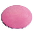 thumbnail image 1 of Kyusrd Round Solid Velvet Foam Carpets Area Rug Bedroom Doormat Floor Mat Mats, 1 of 4