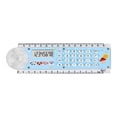 thumbnail image 1 of Kyusrd Ruler Calculator 2 In 1 Portable MultiFunctional 8Digit Calculator With Straight Ruler for School Office HomeStudent Daily Use, 1 of 6
