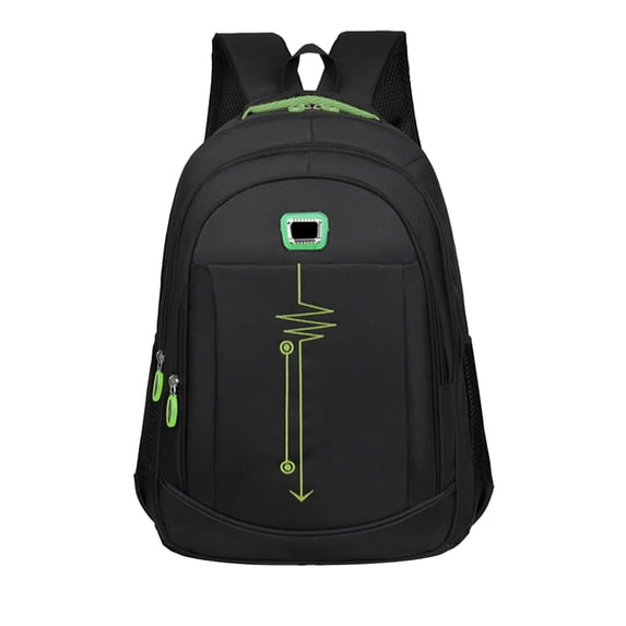 Kyusrd Simple Men'S Leisure Backpack,Large Capacity Laptop Travel Bag