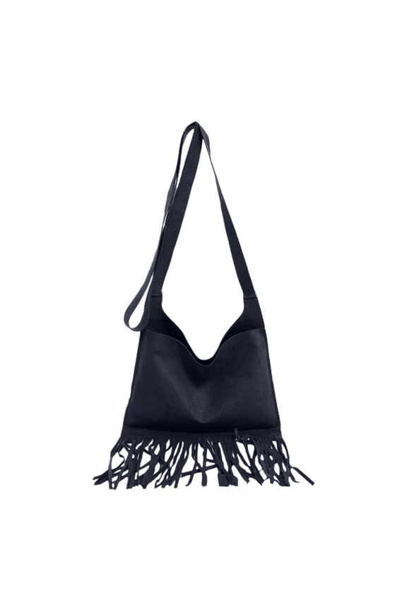 Small Square Handbag For Women Fashionable Style For Tassel Shoulder Bag Versatile Crossbody Bag