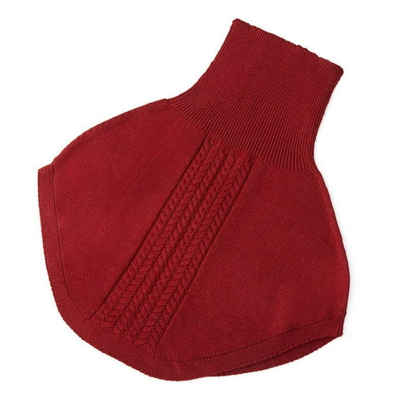 Kyusrd Soft And Warm High Neck Fake Collar Detachable Winter Warmer Turtleneck Half Turtleneck For Men And Women