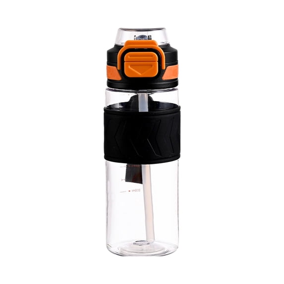 Kyusrd Sports Water Cup 600ml Large Capacity Double Drinking Cup Sports Portable Drawstring Water Cup