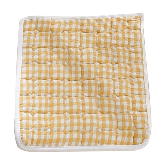 Kyusrd Square Seat Cushions for Kitchen Dining Chairs,Indoor Outdoor Cotton Chair Cushion,Soft Comfort Cushions for Home Office Desk Living Room