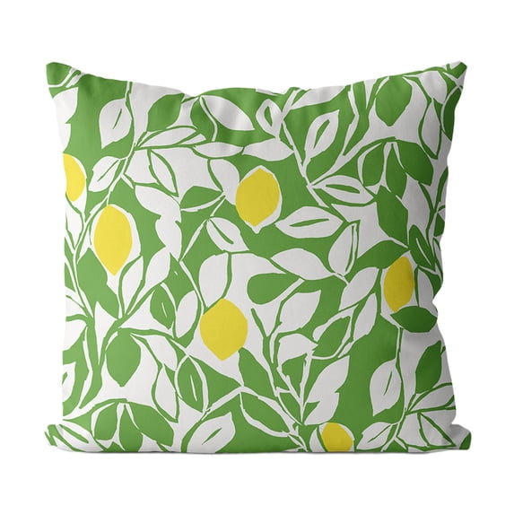 Kyusrd St. Patrick'S Day Throw Pillow Cover,Green Leaf Pattern Linen Pillow Sofa Cushion Set Large Backrest Car Lunch Pillow Set