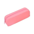 thumbnail image 1 of Kyusrd Storage Pencil Sase for Semester Stationery,Large Capacity Soft Silicone Pencil Case,Waterproof Solid Color Zipper Stationery Pouch, 1 of 6