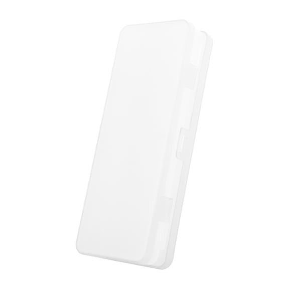 Kyusrd Storage Pencil Sase for Semester Stationery,Transparent Double-Sided Double-Layer Large Capacity Stationery Box,Pencil Case Organizer