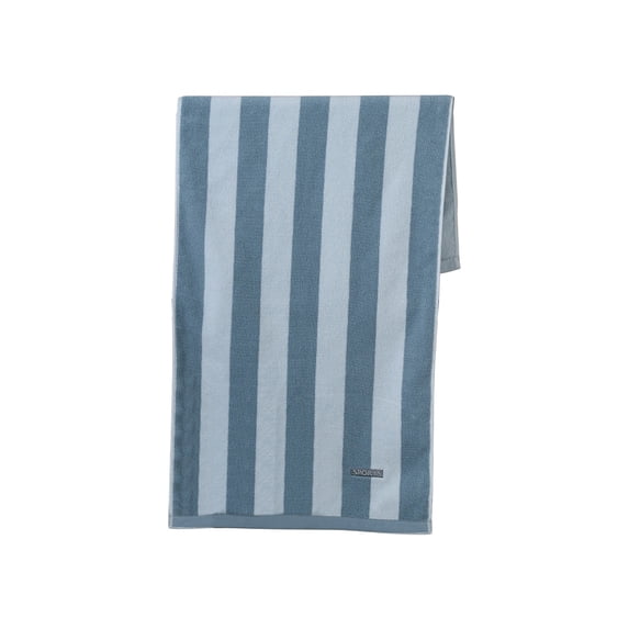 Kyusrd Stripes Hand Towels for Bathroom,Cotton Soft Absorbent Decorative Hand Towel for Face Spa Bath Gym Kitchen,Blue,40x90cm