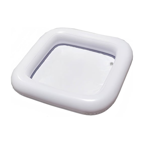 Kyusrd Summer Outdoor Gear and Accessories,PVC Inflatable Buffets Cooler Serving Tray Squares Ice Bar Food Drink Holders Salad Bar Party Picnic Pool Ice Chilling Container