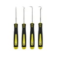 thumbnail image 1 of Kyusrd Summer Savings Accessories Special Deals!Oil Imprint Screwdriver 4-piece Set Pull Hook Screwdriver Puller Pick Tire Stone Cleaning Auto Repair Tool Multi Angle Necessary,Yellow, 1 of 6