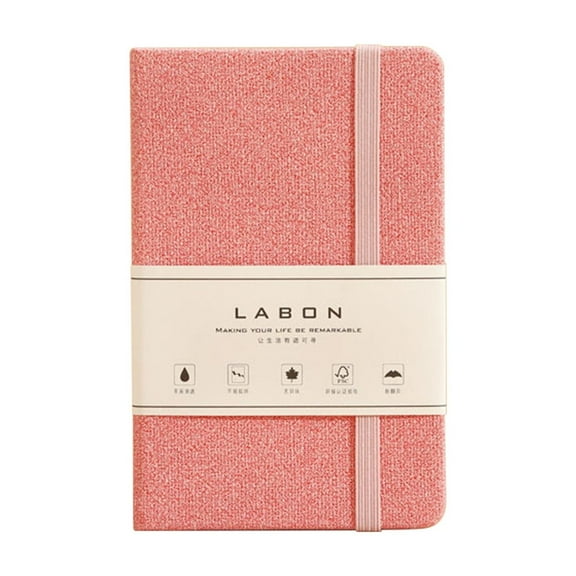 Kyusrd Summer Savings Practical Tools for Home Kitchen!A6 Journal Notebook Lined Pocket Notebook Hardcover 160 Pages Jurnal for Women and Man
