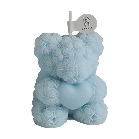Kyusrd Summer Savings Practical Tools for Home Kitchen!Rose Bear Scented Candle Adorable and Aromatic Decorative Gift