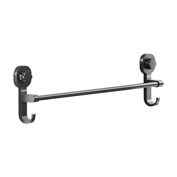 Kyusrd Summer Savings Practical Tools for Home Kitchen!Towel Rack Suction Cup Strong Punch-free Bathroom Towel Rack Wall Hanging Bathroom Shelf
