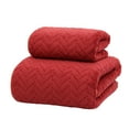 thumbnail image 1 of Kyusrd Towel Bath Towel Set Velvet Spun Highly Absorbent Soft Bath Towel Suitable For Bathroom Spa Gym, 1 of 4