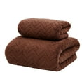 thumbnail image 1 of Kyusrd Towel Bath Towel Set Velvet Spun Highly Absorbent Soft Bath Towel Suitable For Bathroom Spa Gym, 1 of 5