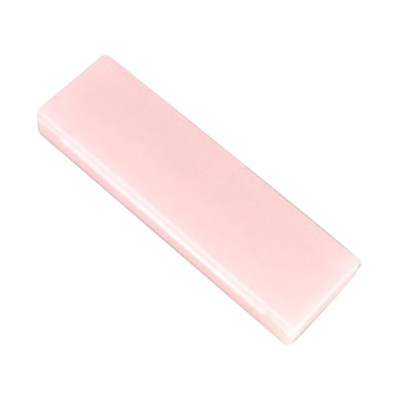 Kyusrd Translucent Multifunctional Plastic Pencil Box,Zipper Stationery Case with Simple Design,Versatile Organizer