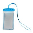 thumbnail image 1 of Kyusrd Transparent Night Mobile Phone Waterproof Bag Custom Sealable Screen Fluorescent Swimming Rafting Hot Spring Diving, 1 of 6