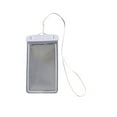 thumbnail image 1 of Kyusrd Transparent Night Mobile Phone Waterproof Bag Custom Sealable Screen Fluorescent Swimming Rafting Hot Spring Diving, 1 of 6
